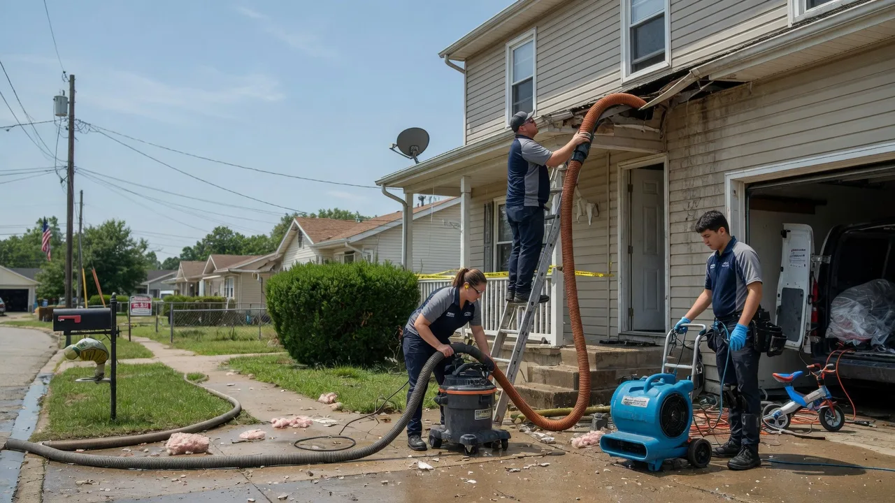 Water Damage Restoration in Fredericksburg, PA near me